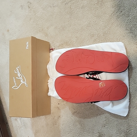Louboutin spike flip flops - Picture 2 of 3